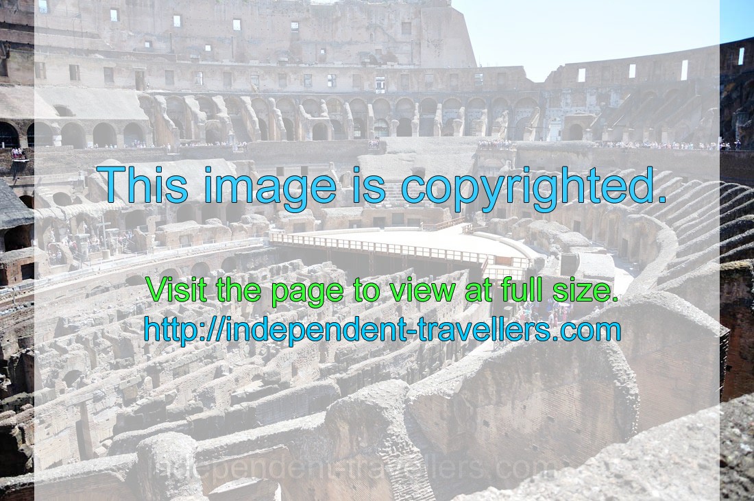 The Colosseum was started in the aftermath of Nero's extravagance and the rebellion by the Jews in Palestine against Roman rule