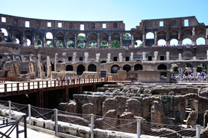 Construction began under the emperor Vespasian in 72 AD, and was completed in 80 AD under his successor and heir Titus