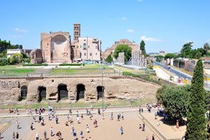 The Temple of Venus and Roma is thought to have been the largest temple in Ancient Rome
