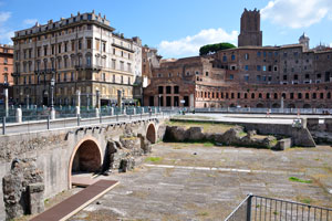 The square of Trajan's Forum