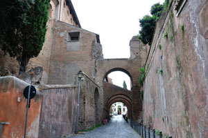 The street of Clivo di Scauro