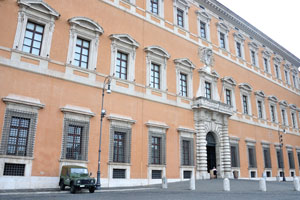 The Lateran Palace is an ancient palace of the Roman Empire