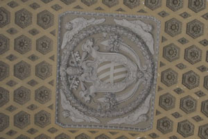 The ceiling of the portico of St. John Lateran Archbasilica