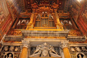 The organ of the Archbasilica