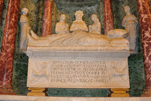 Tomb of Cardinal Antonio Martino de Chaves