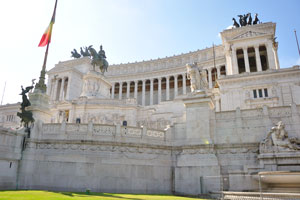 Altar of the Fatherland, also known as the National Monument to Victor Emmanuel II