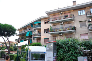 The house with number 515 is on the street of Viale dei Colli Portuensi
