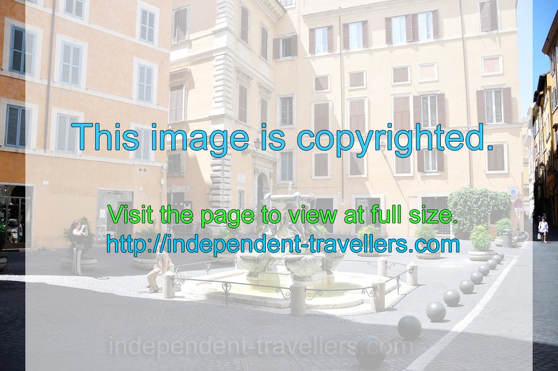 Piazza Mattei and the Fontana delle Tartarughe “The Turtle Fountain”