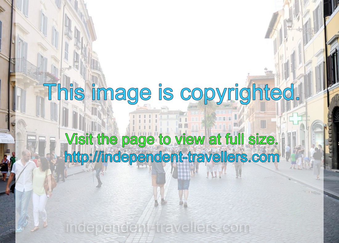 Piazza di Spagna is one of the most famous squares in Rome