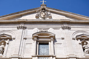 The facade of San Luigi dei Francesi