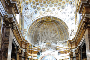 The interior of San Luigi dei Francesi