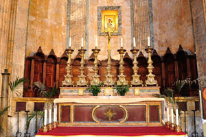 The high altar of the Pantheon