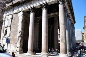 The portico of the Pantheon