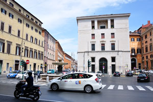 The square of Piazza di Sant'Andrea della Valle