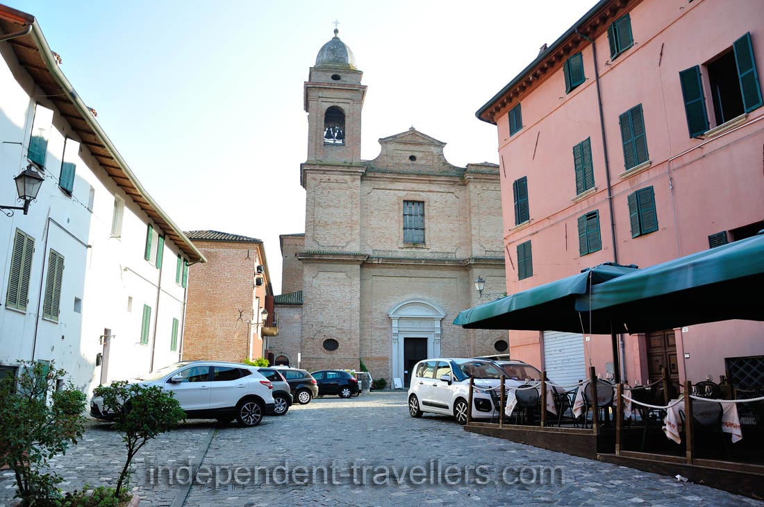 The church of Parrocchia Collegiata