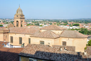 The Collegiate church was built between 1744 and 1758 by the architect Giovan Francesco