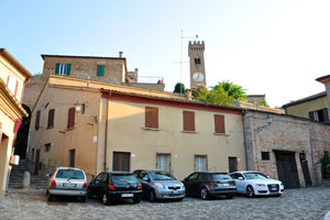The square of Piazzetta delle Monache (Nuns' Square)