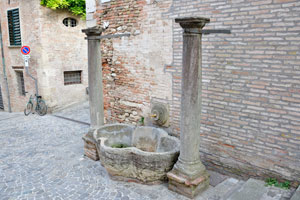 An ancient public water tap
