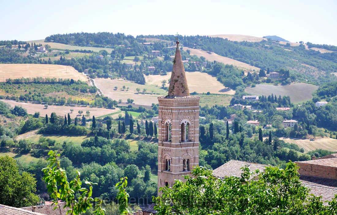 The bell tower of San Francesco church