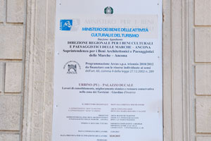 This information is located on the wall of Ducal Palace