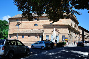 The Teatro Raffaello Sanzio is the main theater of the city