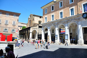 Piazza della Repubblica is the main square of the city