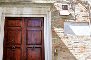 Raffaello Carboni was born in 1817 in this building #58 on Via Santa Margherita street