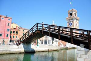 Bridge before the entrance to the Venetian Arsenal
