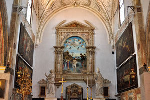 Choir of the “San Giovanni in Bragora” church