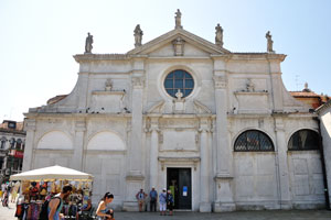 Entrance to the Santa Maria Formosa church