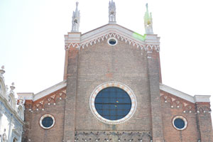 Facade of San Giovanni e Paolo