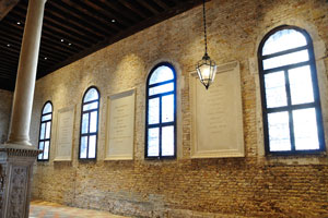 Interior of the Scuola Grande di San Marco
