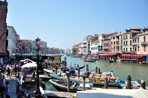 View of the Grand Canal from the Riva del Ferro