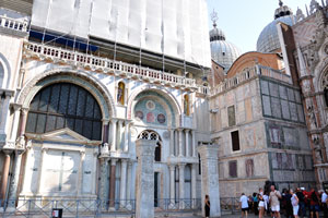 Saint Mark's Basilica and the Porta della Carta (Paper Gate)