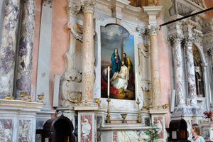 Altare dell'Addolorata [Altar of Our Lady of Sorrows?] (Teodoro Matteini, 1825)