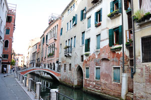 Rio di san Falice is a Venetian canal in the Cannaregio