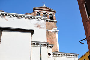 We are close to the Santa Maria del Giglio church