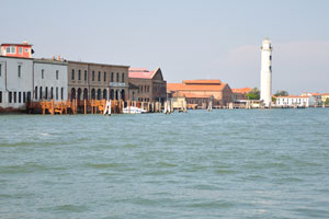 A lighthouse on Murano