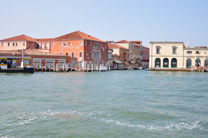 Fornace Cam glass factory on Murano island