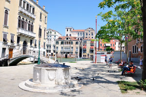 The Campo San Vio square