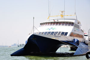 The catamaran “Prince of Venice”