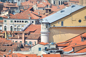 Tiled roofs of Venice