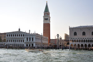 San Marco Campanile in the evening time