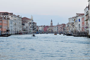 The Grand canal in the evening