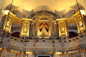 An organ in the church of San Rocco