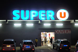 “Super U” supermarket