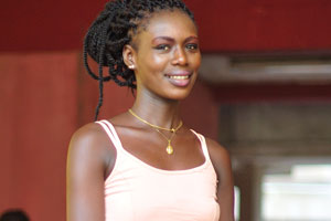 An attractive Ivorian girl
