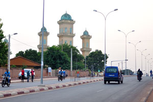The Grand Mosque as seen from the distance