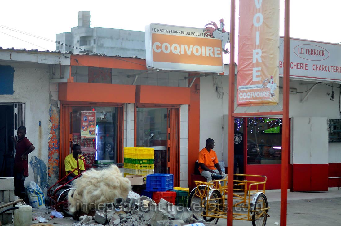 The Coqivoire poultry shop