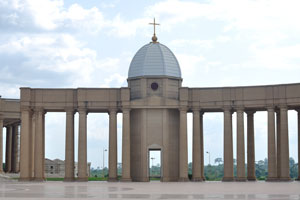 The cornerstone of Basilica of Our Lady of Peace was laid on 10 August 1985